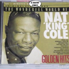 CDs de Música: NAT KING COLE SHOWS, VOL 1, GOLDEN HITS, CD, 1995, 23 TEMAS, THE WONDERFUL WORLD OF, MUY BUEN ESTADO. Lote 291538903