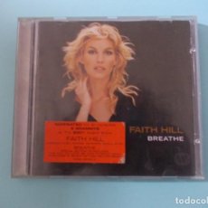 CDs de Música: CD ” BREATHE ” FAITH HILL WARNER BROS. RECORDS TIME WARNER COMPANY SPECIAL EDITION. Lote 291747588