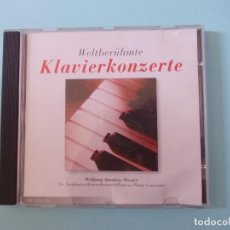 CDs de Música: CD WELTBERÜHMTE KLAVIERKONZERTE WOLFGANG AMADEUS MOZART BERÜHMTE CONCIERTO PIANO Nº9 Nº 21 1999. Lote 291834928