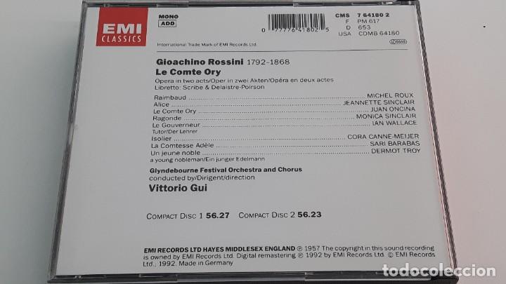 CDs de m&uacute;sica: 2 CD ROSSINI: LE COMTE ORY - GUI - EMI CLASSICS - Foto 4