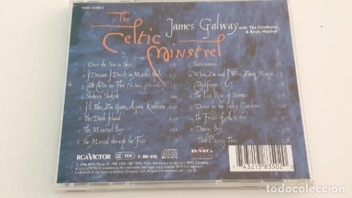 CDs de m&uacute;sica: CD JAMES GALWAY - THE CELTIC MINSTREL - COMO NUEVO - Foto 3