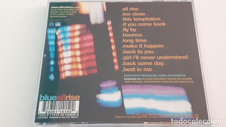 CDs de m&uacute;sica: CD BLUE ALL RISE - COMO NUEVO - Foto 3