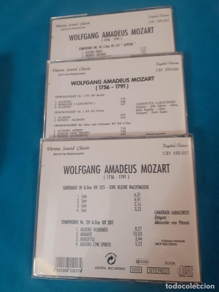 CDs de m&uacute;sica: Estuche de 3CD de Mozart - Foto 3