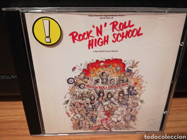 CDs de m&uacute;sica: RAMONES - Rock and Roll high school - Foto 1