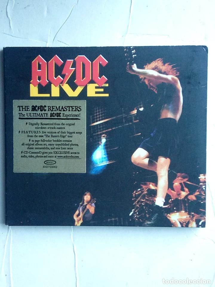 CDs de m&uacute;sica: AC DC - LIVE LIBRETO 12 P&Aacute;G CD - Foto 1