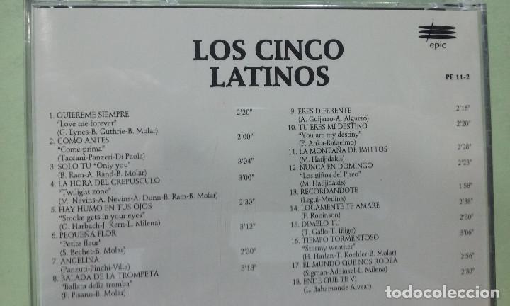 CDs de m&uacute;sica: Los cinco latinos -- CD - Foto 3