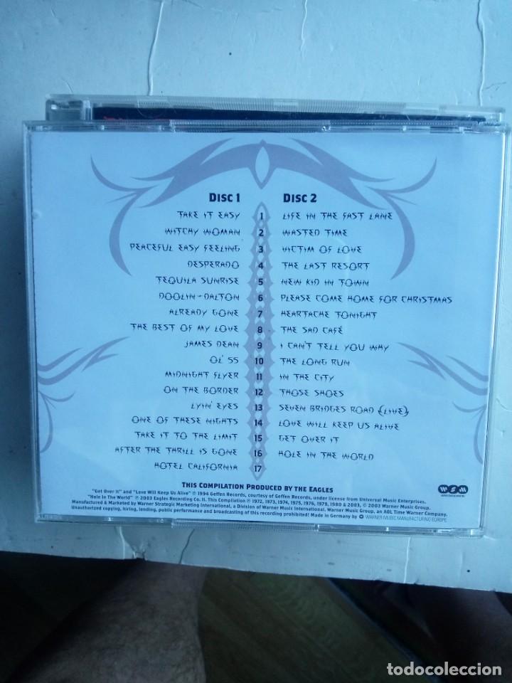 CDs de m&uacute;sica: EAGLES - THE COMPLETE GREATEST HITS 2 CDS - Foto 2