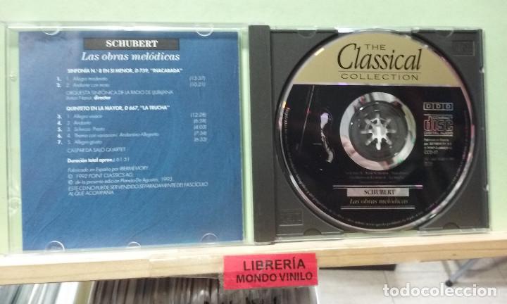 CDs de m&uacute;sica: Schubert. Las obras mel&oacute;dicas -- CD - Foto 2