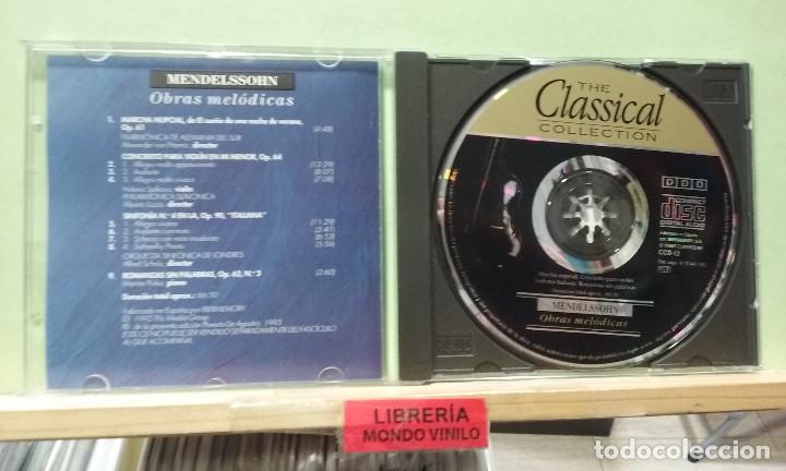 CDs de m&uacute;sica: Mendelssohn. Obras mel&oacute;dicas -- CD - Foto 2