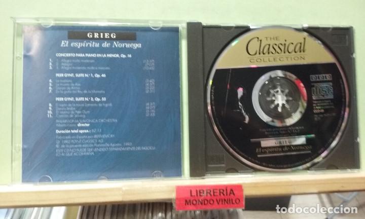 CDs de m&uacute;sica: Grieg. El esp&iacute;ritu de Noruega -- CD - Foto 2