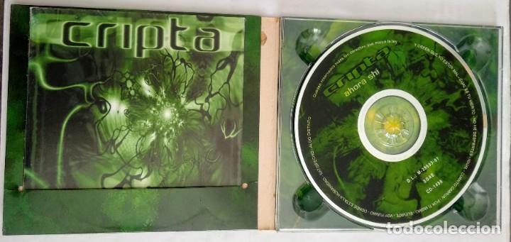 CDs de m&uacute;sica: CD digipack 2001 - CRIPTA / AHORA SH&Iacute; (Days End Records / Fonomusic) - Foto 2