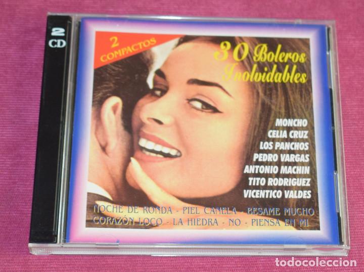 CDs de m&uacute;sica: 30 BOLEROS INOLVIDABLES - DOBLE CD - Foto 4