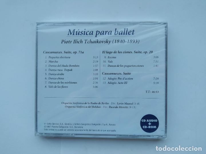 CDs de m&uacute;sica: CLASSICAL PLUS. TCHAIKOVSKY. CD. NUEVO. TDKCD122 - Foto 2