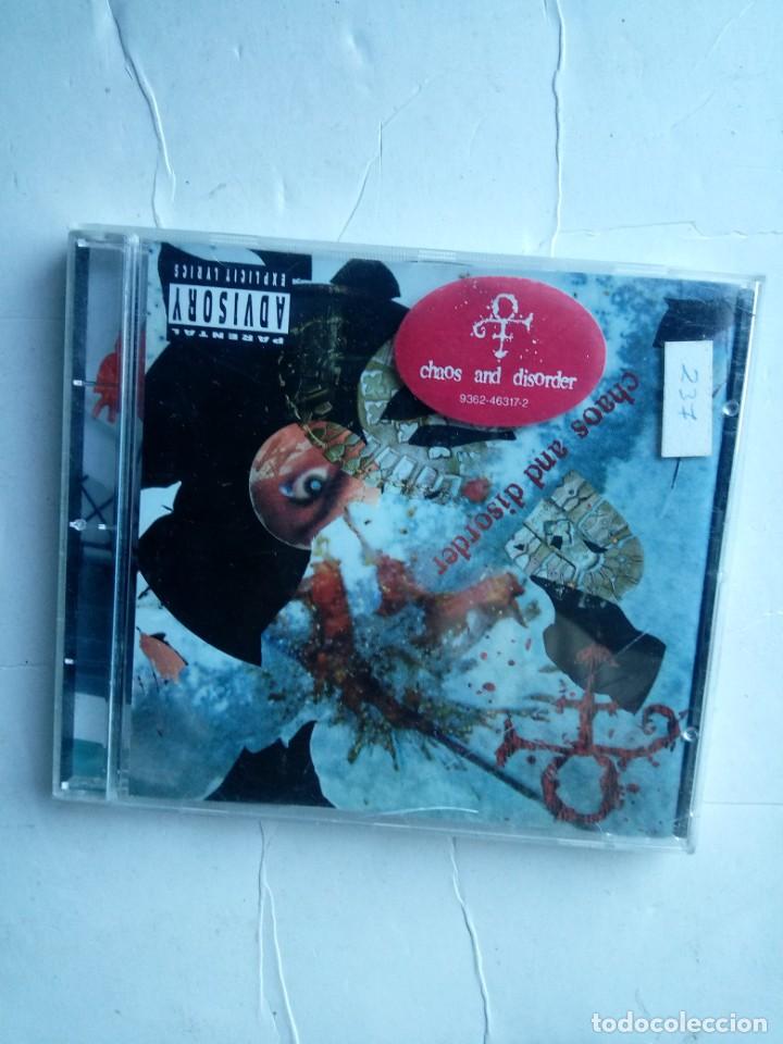 CDs de m&uacute;sica: PRINCE - CHAOS AND DISORDER CD - Foto 1