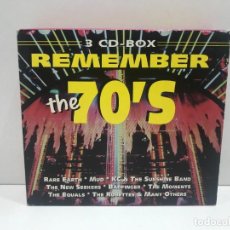 CDs de Música: PACK 3 CD´S - REMENBER THE ´70S. Lote 292099103