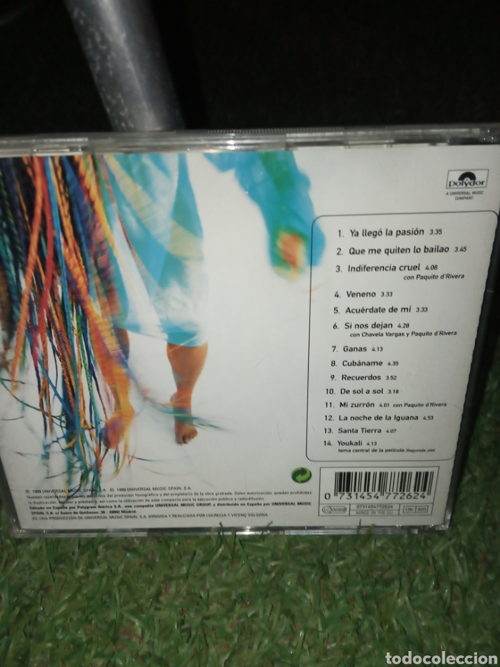 CDs de m&uacute;sica: Cd LUCRECIA &rdquo;CUB&Aacute;NAME&rdquo; - Foto 2
