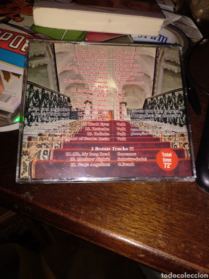 CDs de m&uacute;sica: Russian songs - Foto 2