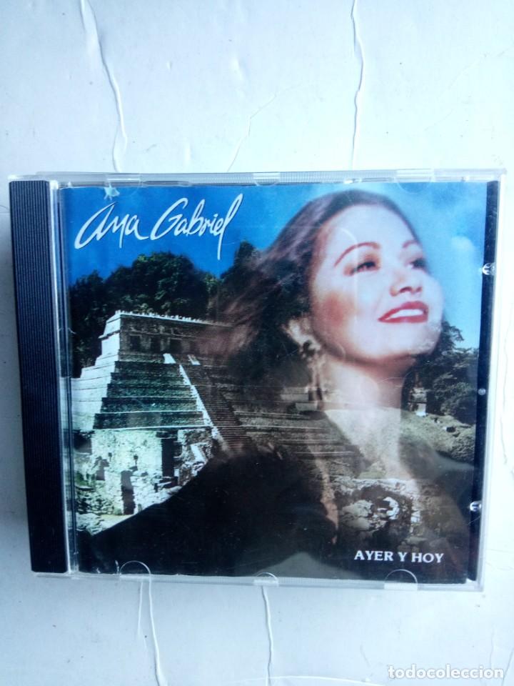 CDs de m&uacute;sica: ANA GABRIEL - AYER Y HOY CD - Foto 1