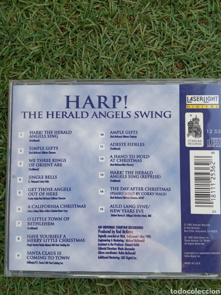 CDs de m&uacute;sica: Cd HARP! THE HERALD ANGELS SWING - Foto 2