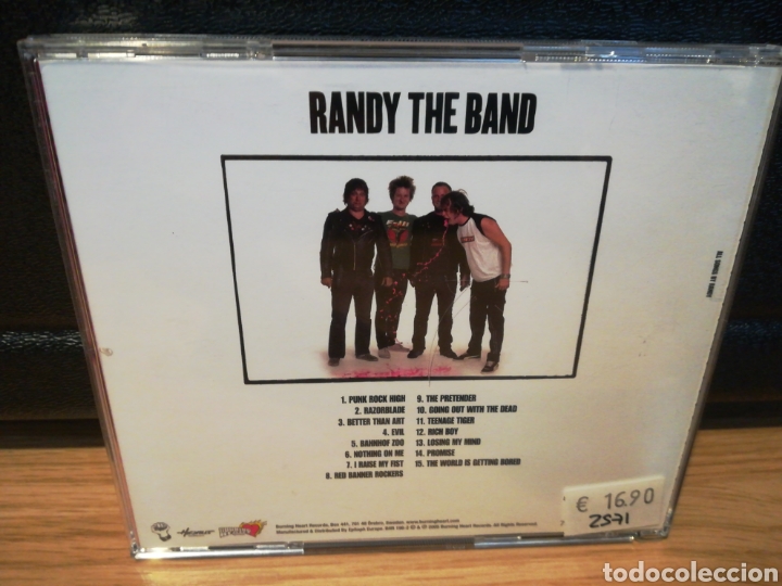 CDs de m&uacute;sica: RANDY - the band - Foto 3