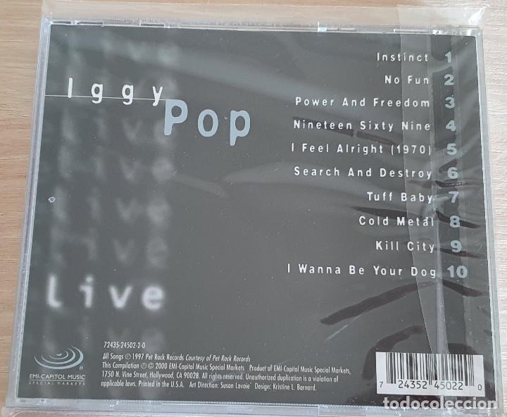 CDs de m&uacute;sica: Iggy Pop - Live CD - Foto 2
