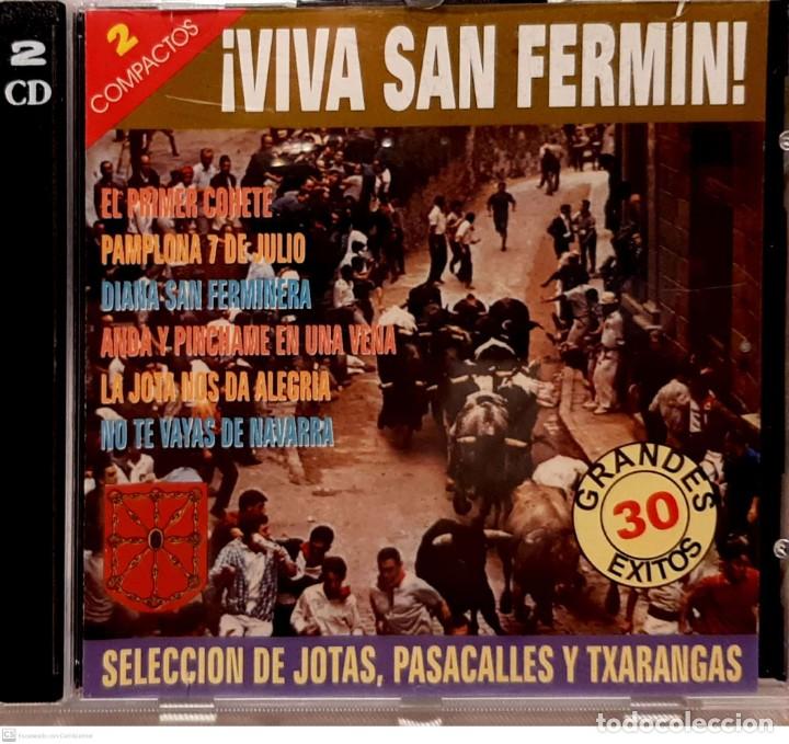 CDs de M&uacute;sica: &iexcl;VIVA SAN FERMIN! Jotas, pasacalles y txarangas Doble CD