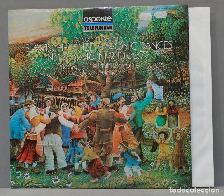 CDs de m&uacute;sica: LP. DVORAK. SLAVONIC DANCES. NEUMANN - Foto 1