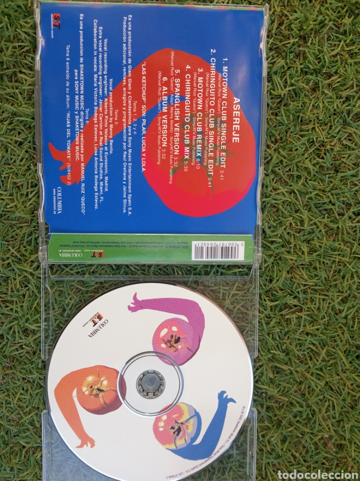 CDs de m&uacute;sica: Cd single LAS KETCHUP &rdquo; ASEREJE REMIXES&rdquo; - Foto 2
