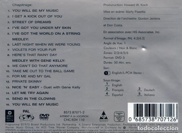 CDs de m&uacute;sica: DVD. FRANK SINATRA. OL BLUE EYES IS BACK. - Foto 2