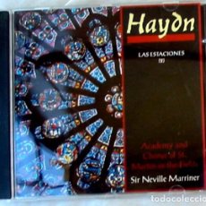 CDs de Música: HAYDN - LAS ESTACIONES (2) - MÚSICA SACRA - VER DESCRIPCIÓN Y FOTOS