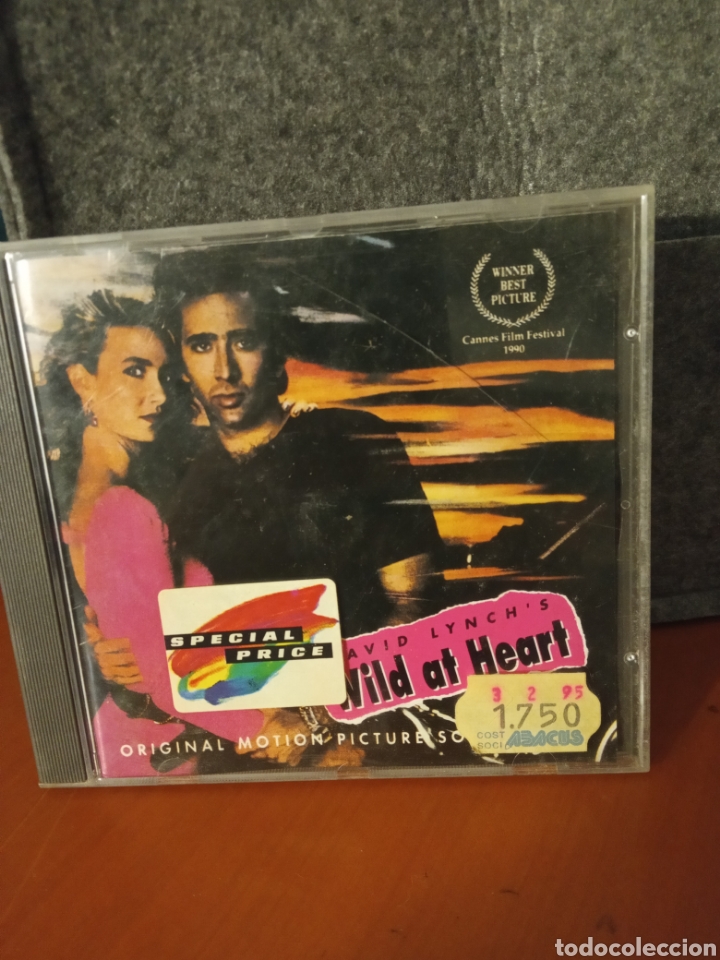 CDs de m&uacute;sica: Cd BSO WILD AT HEART DAVID LYNCHS - Foto 1