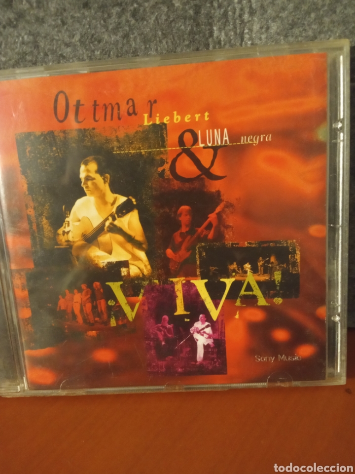 CDs de m&uacute;sica: Cd OTTMAR LIEBERT & LUNA NEGRA &rdquo;VIVA&rdquo; - Foto 1
