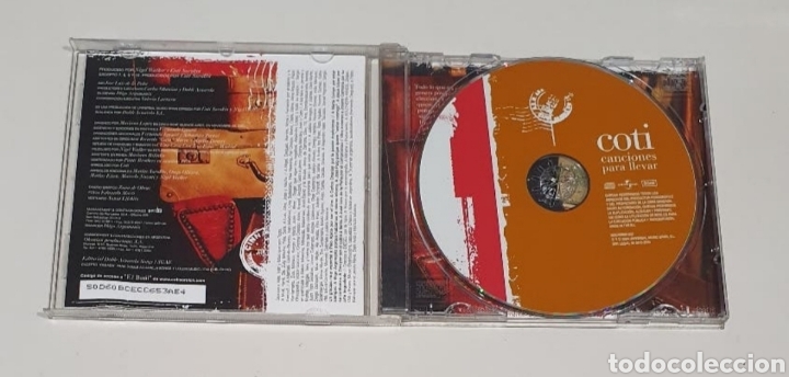 CDs de m&uacute;sica: COTI / CD / CANCIONES PARA LLEVAR - Foto 2