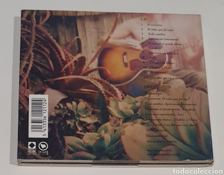 CDs de m&uacute;sica: SHUARMA (ELEFANTES) / CD+DVD / UNIVERSO - Foto 3