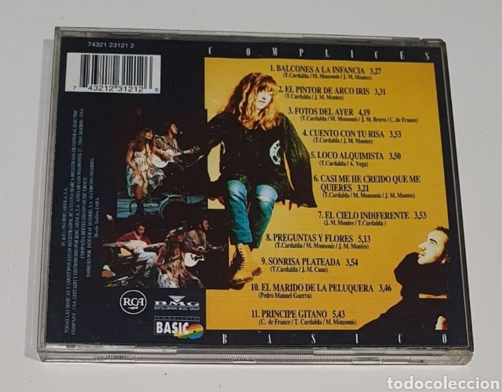CDs de m&uacute;sica: C&Oacute;MPLICES / CD / B&Aacute;SICO - Foto 3