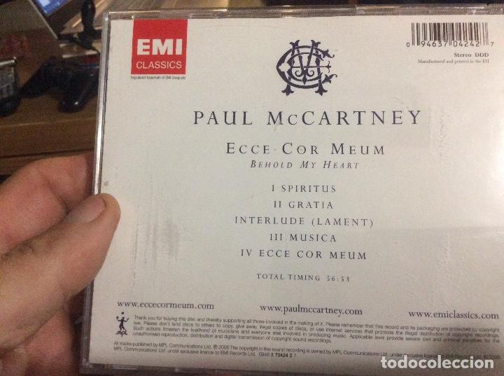 CDs de m&uacute;sica: Psul Mccartney ecce cor meum - Foto 2