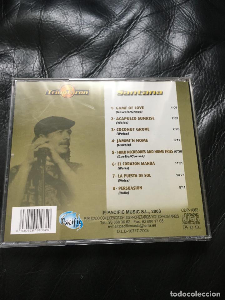 CDs de m&uacute;sica: CD LOS QUE TRIUNFARON SANTANA - Foto 2