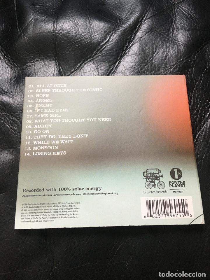 CDs de m&uacute;sica: JACK JOHNSON Sleep through the static - Foto 2