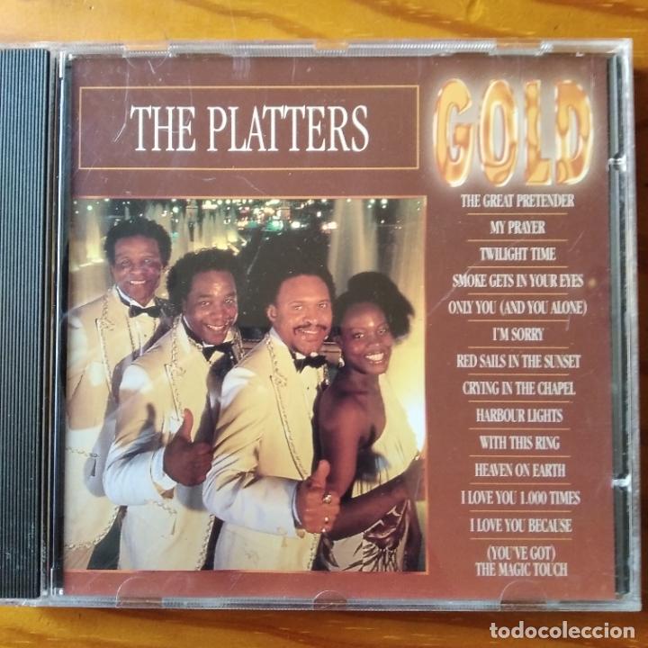 CDs de m&uacute;sica: THE PLATTERS - CD GOLD. - Foto 1