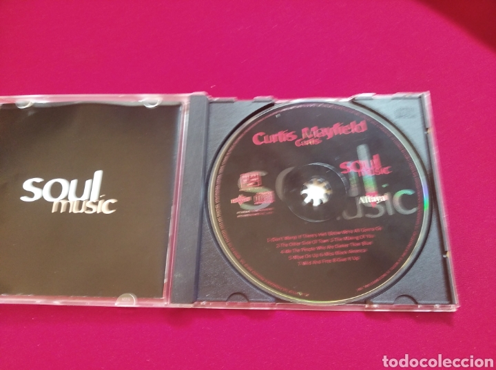 CDs de m&uacute;sica: CD Curtis mayfield soul m&uacute;sic - Foto 2