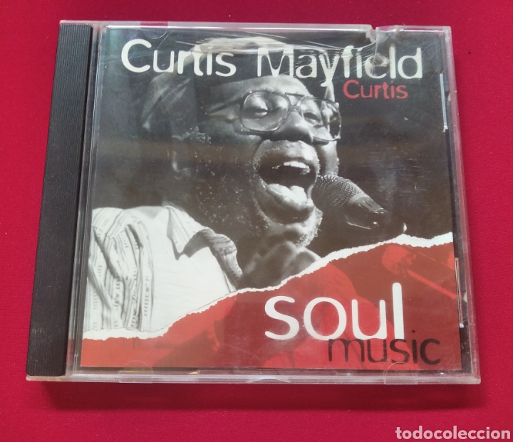CDs de m&uacute;sica: CD Curtis mayfield soul m&uacute;sic - Foto 1