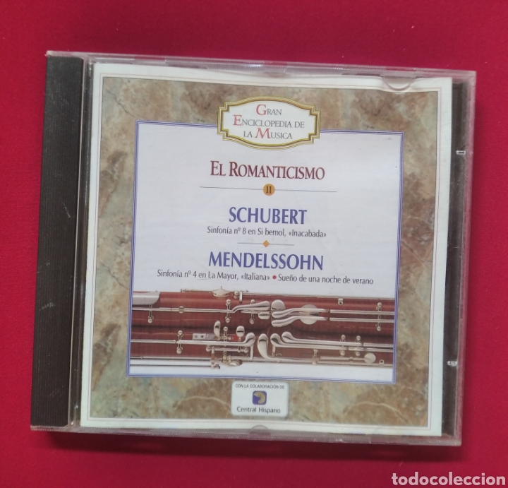CDs de m&uacute;sica: CD el romanticismo schubert mendelssohn