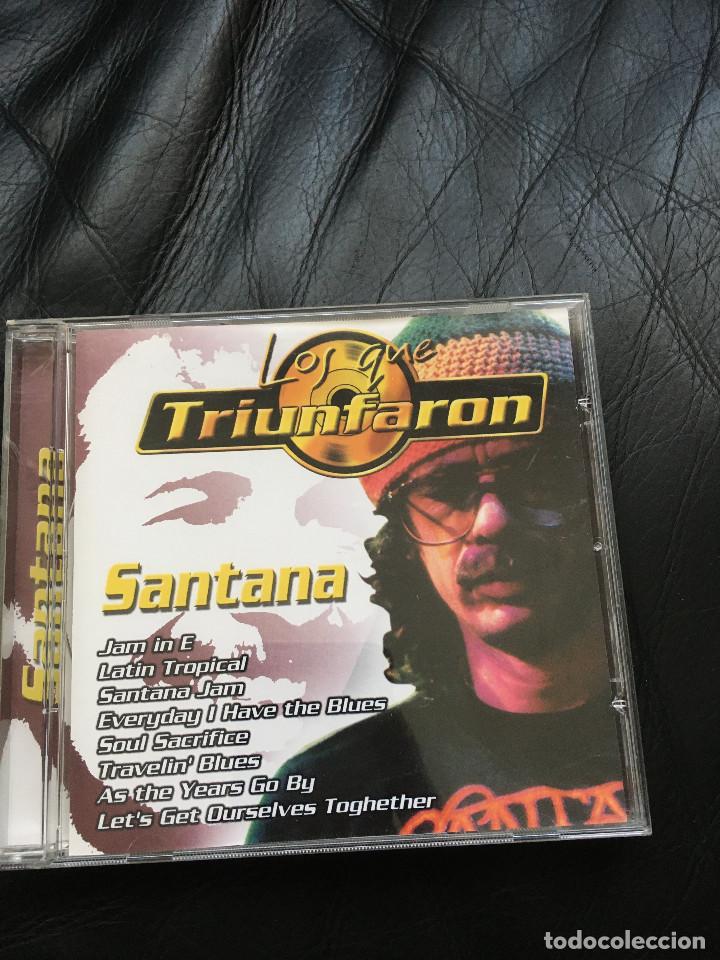 CDs de m&uacute;sica: CD LOS QUE TRIUNFARON SANTANA - Foto 1