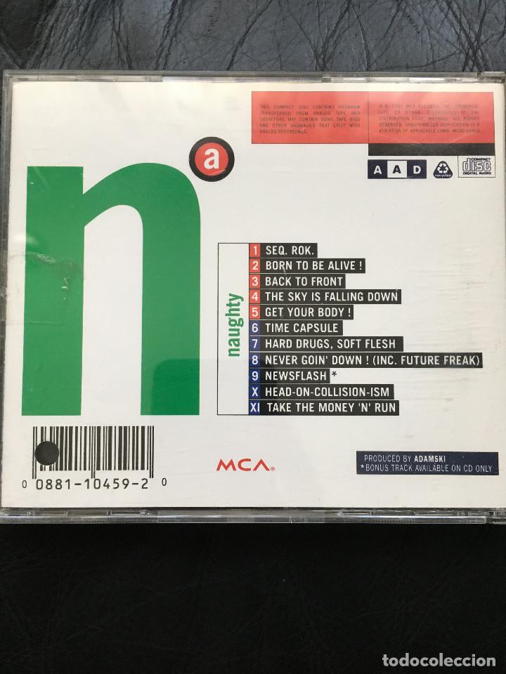 CDs de m&uacute;sica: ADAMSKI NAUGHTY CD - Foto 2