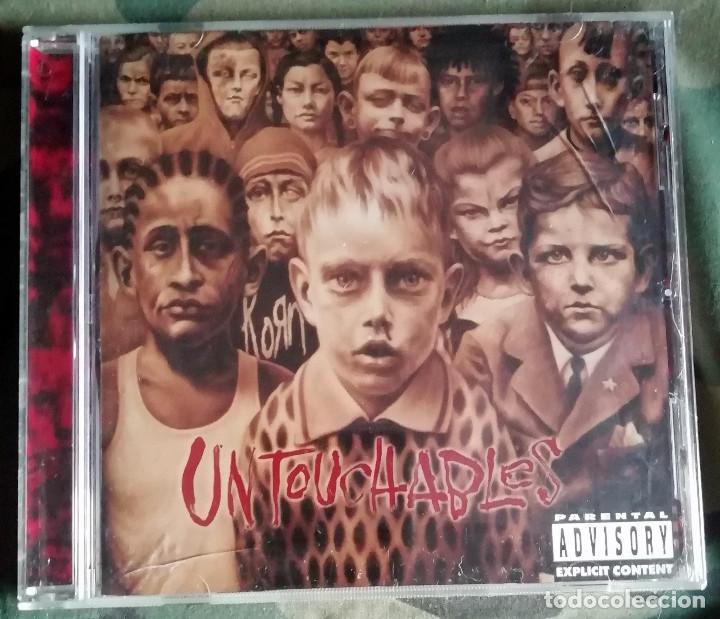 CDs de m&uacute;sica: Korn &ndash; Untouchables CD, Europe 2002 - Foto 1