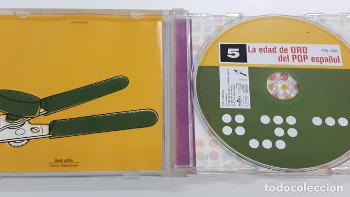 CDs de m&uacute;sica: CD LA EDAD DE ORO DEL POP ESPA&Ntilde;OL - 5 - Foto 2