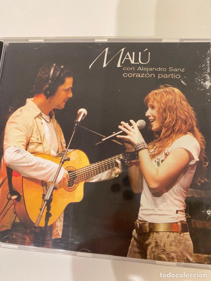 CDs de m&uacute;sica: Cd single Mal&uacute; y Sanz &ldquo;Coraz&oacute;n part&iacute;o&rdquo; Raro