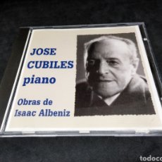 CDs de Música: JOSE CUBILES - PIANO - OBRAS DE ISAAC ALBÉNIZ - RTVE - 1992 - DISCO VERIFICADO