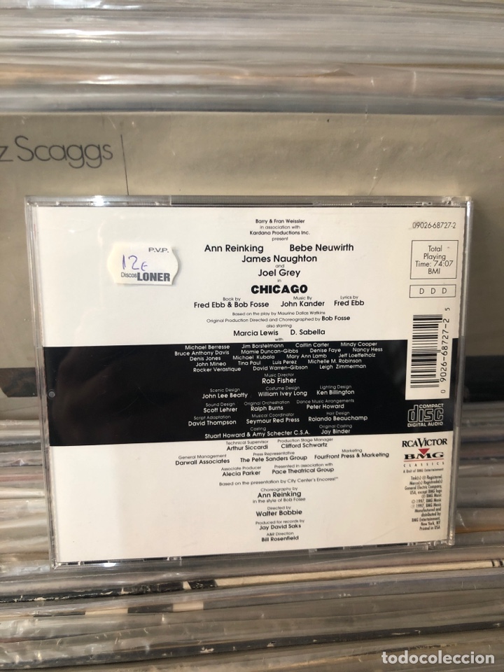 CDs de m&uacute;sica: Chicago The musical - Foto 2