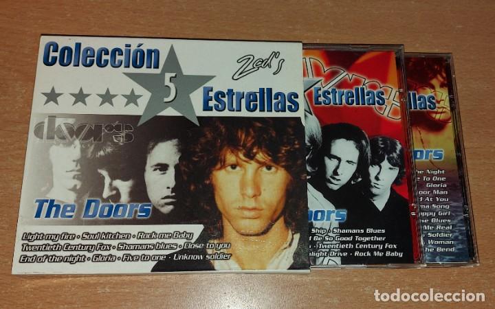 CDs de m&uacute;sica: 2 cd THE DOORS 5 ESTRELLAS OK RECORDS 2002 - Foto 1